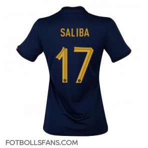Frankrike William Saliba #17 Replika Hemmatröja Damer VM 2022 Kortärmad
